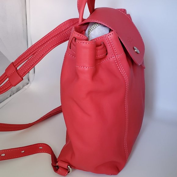 Longchamp Le Pliage Mini Cuir Leather Backpack main image 8